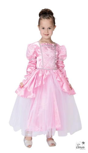 Princesse kostume Pink 5-6 år