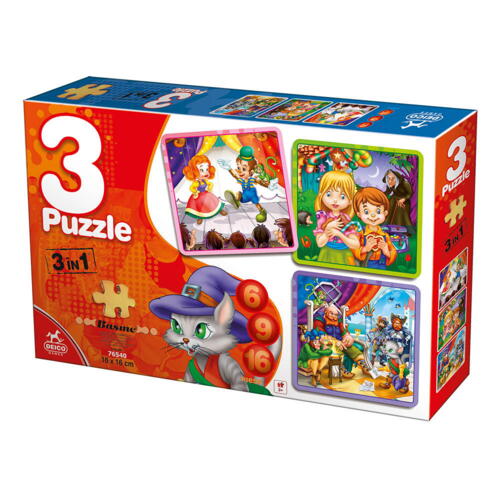 3 Puzzles - Fairy Tales