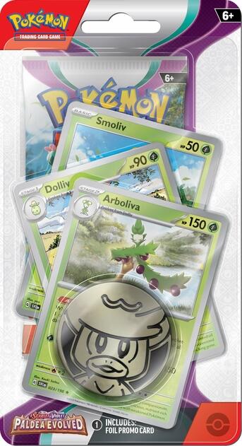 Pokemon Arboliva SV2 Premium Checklane