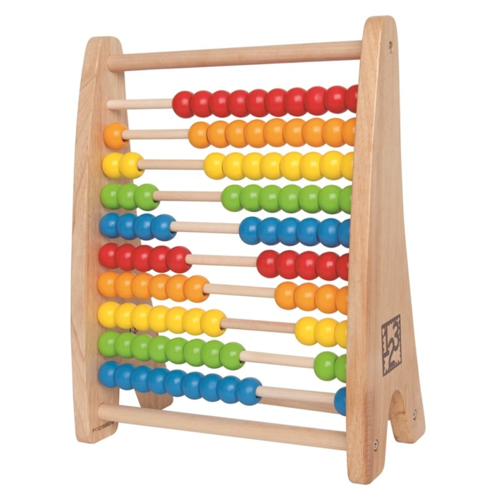 Hape Rainbow Bead Abacus.