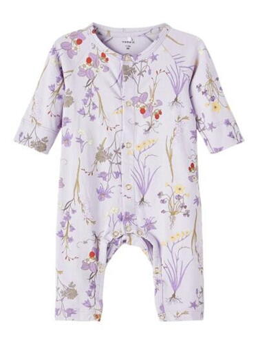 Lavendel name it jumpsuit med blomster - 13215939