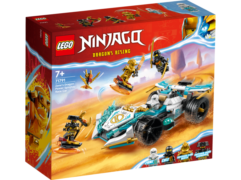 LEGO Ninjago Zanes dragekraft-Spinjitzu-racerbil 71791