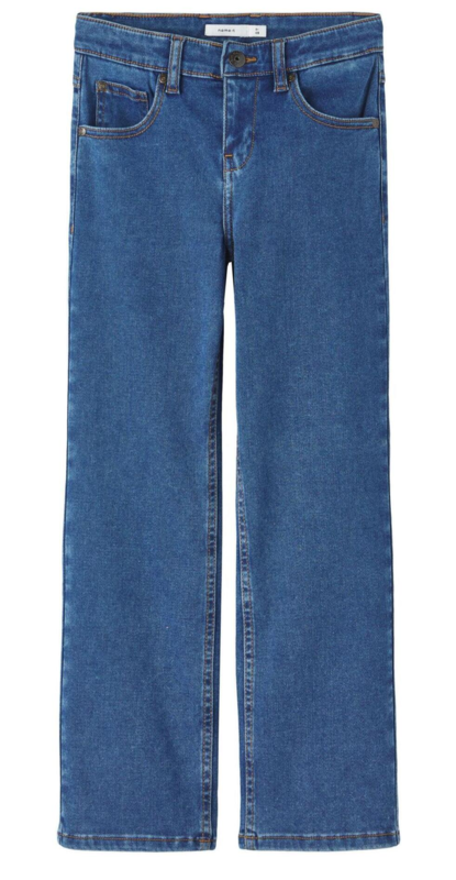 Medium blå denim Name it jeans med lige ben - 13220079