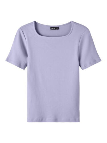 Lavendel purple heather LMTD rib t-shirt - 13218205
