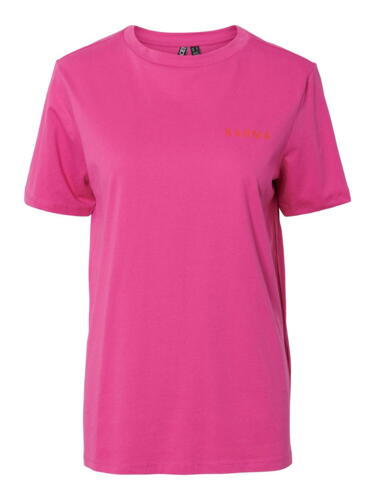 Pink Rose PIECES t-shirt "KARMA" - 17135302