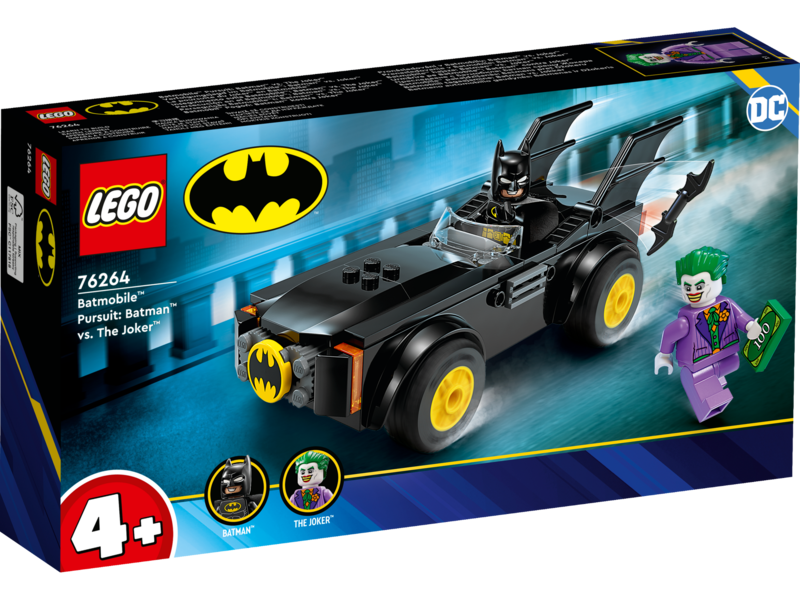 LEGO Batman Batmobile™-jagt: Batman™ mod Jokeren 76264