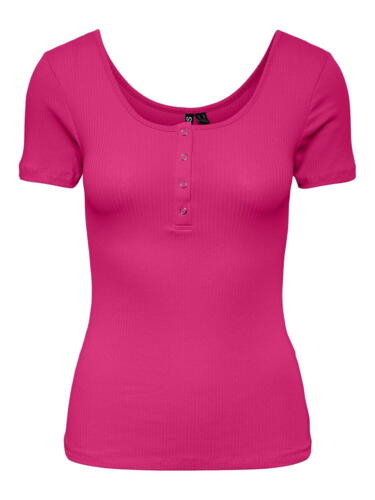 Pink - beetroot purple - Pieces - t-shirt - 17101439