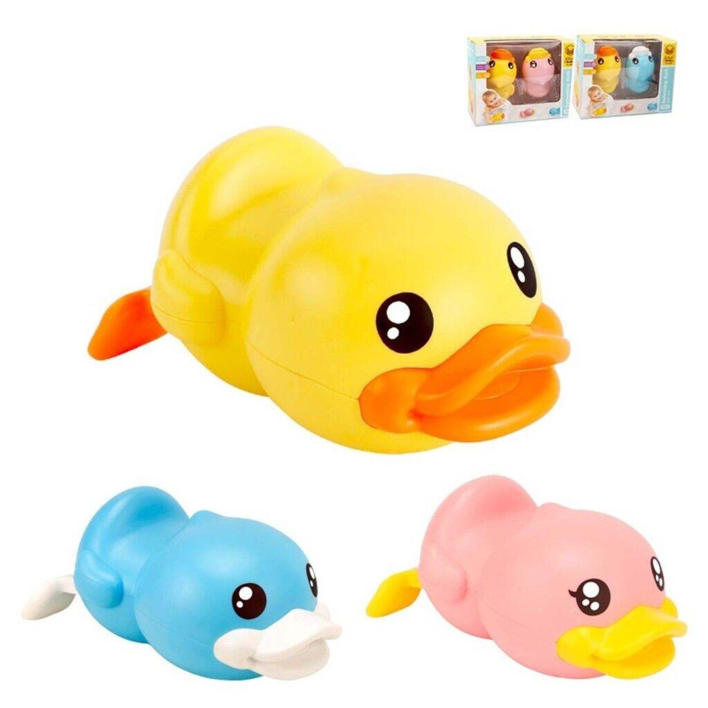 B.Duck Wind Up Bath Duck - Pakke med 2stk