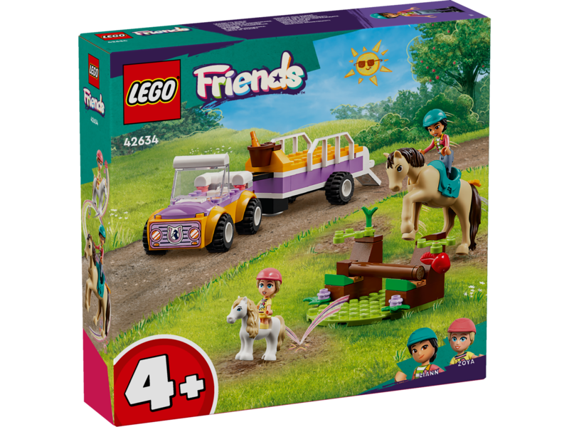 LEGO Friends Heste- og ponytrailer 42634