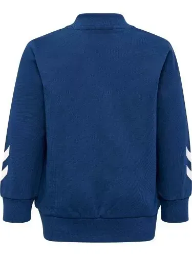 Blå - Hummel-  lynlås trøje - 223497-7642