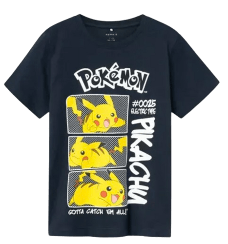 Navy - Dark sapphire - name it - t-shirt - med pokemon - 13230851