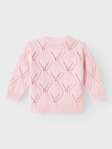 Lyserød - Parfait Pink - Name it - Cardigan - 13227222