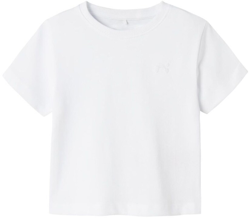 Hvid - Bright White - name it - T-shirt - 13233631