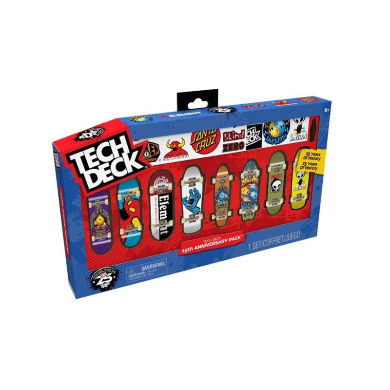 Tech Deck 25th Anniversary 8 Pack