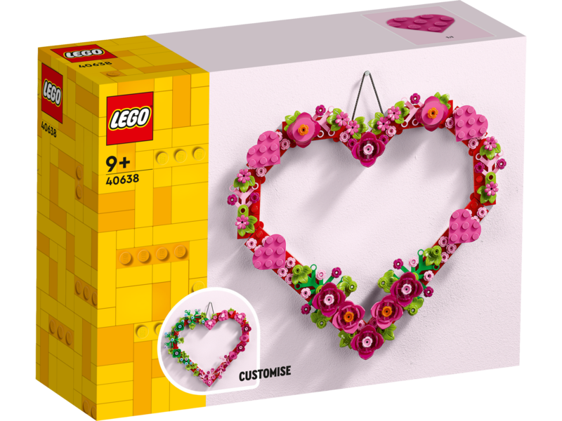 LEGO Icons Hjertepynt LEGO 40638