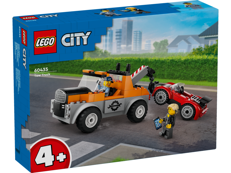 LEGO City Kranvogn og sportsvognsreparation LEGO 60435