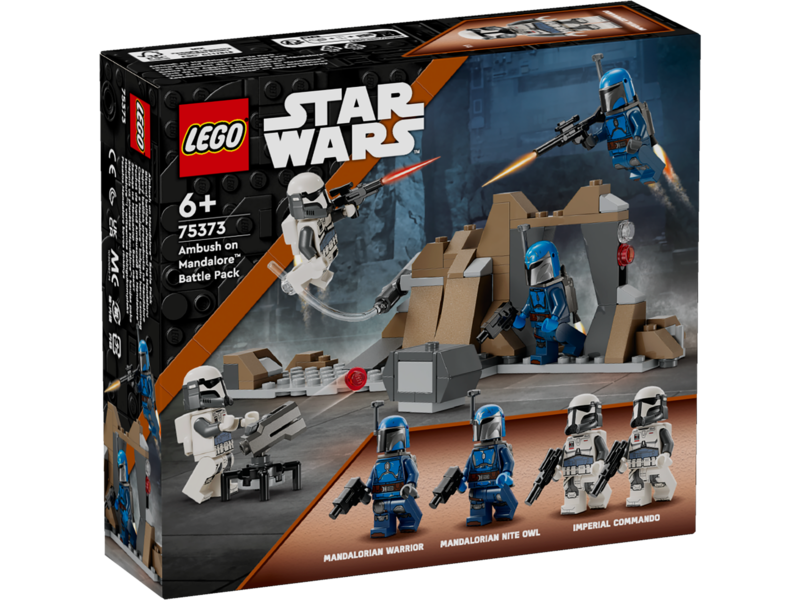 LEGO Star Wars Battle Pack med bagholdet på Mandalore™ LEGO 75373