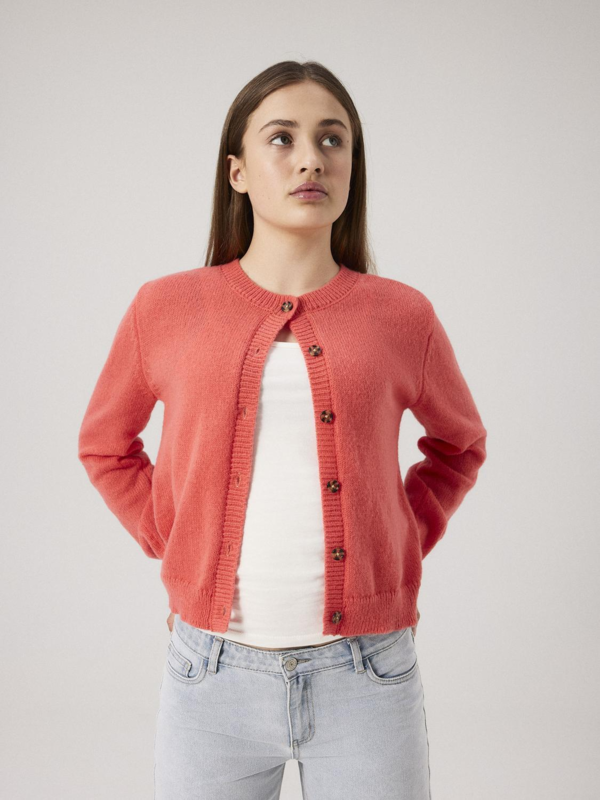 Orange - Georgia Peach - Name it - strik cardigan - 13238027