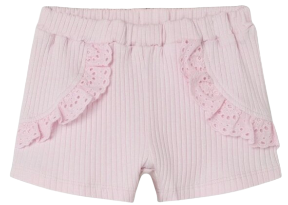 Lyserød - parfait pink - name it - shorts - flæser - 13228015