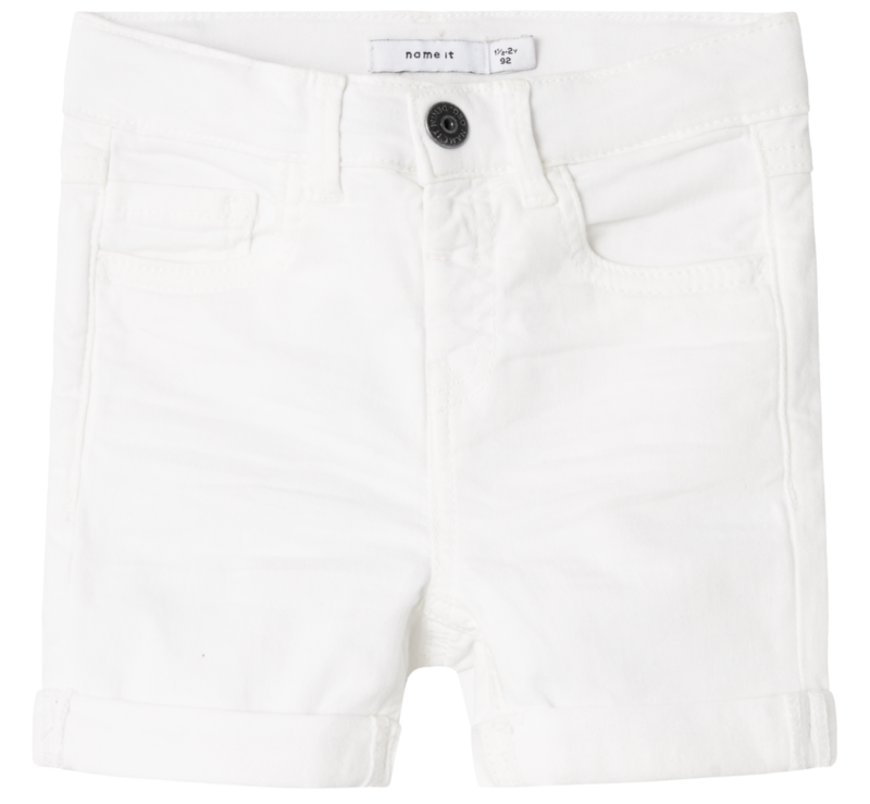 Hvid - bright white - name it - jeans shorts - 13226524