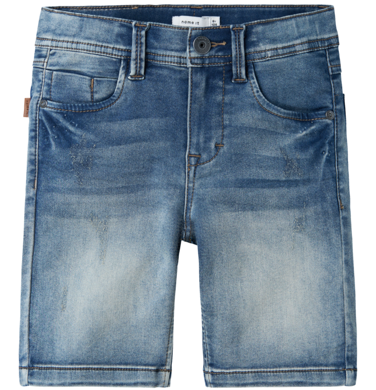 Blå - medium blue denim - name it - jeans shorts - 13197351