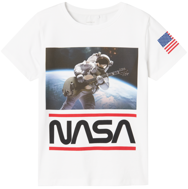 Hvid - bright white - name it - tshirt - NASA - 13235769