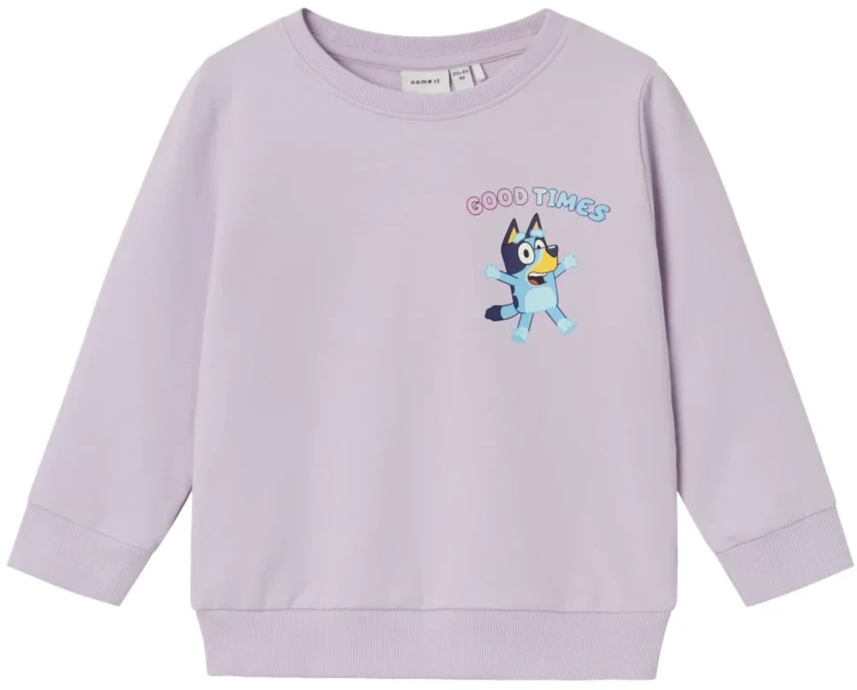 Lilla - orchid petal - name it - sweatshirt - BLUEY - 13235505