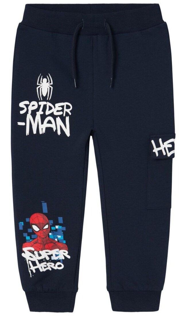 Navy - dark sapphire - name it - sweatpants - spiderman - 13235493