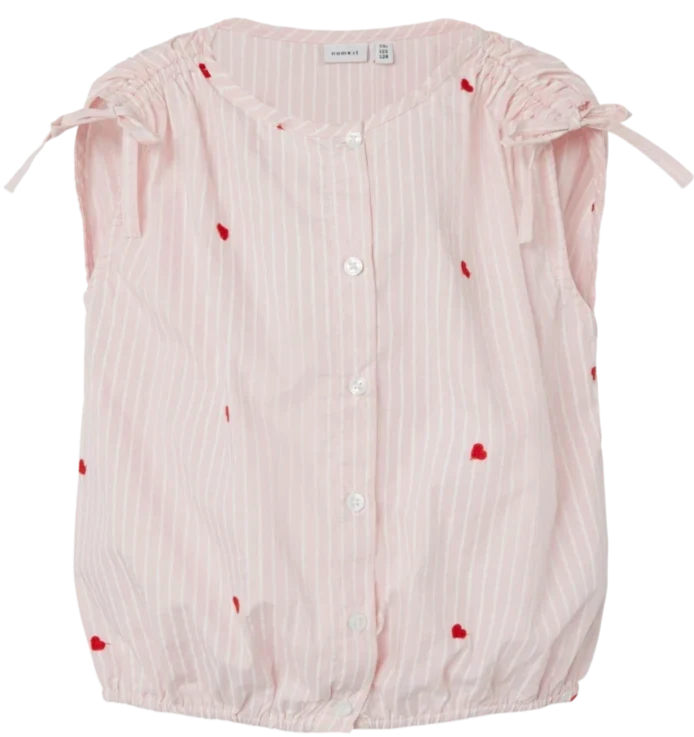 Lyserød - Parfait Pink - Name It - Top - 13227400