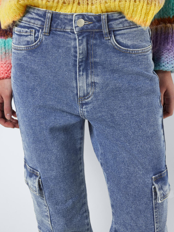 Blå - medium blue denim - Noisy May - jeans - 27029295