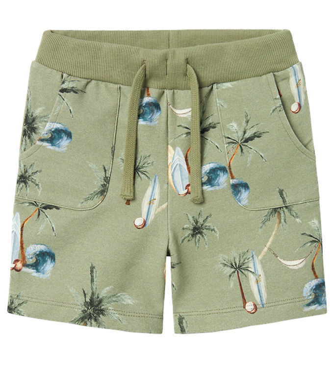 Grøn - oil green - name it - shorts - palmer - 13230331