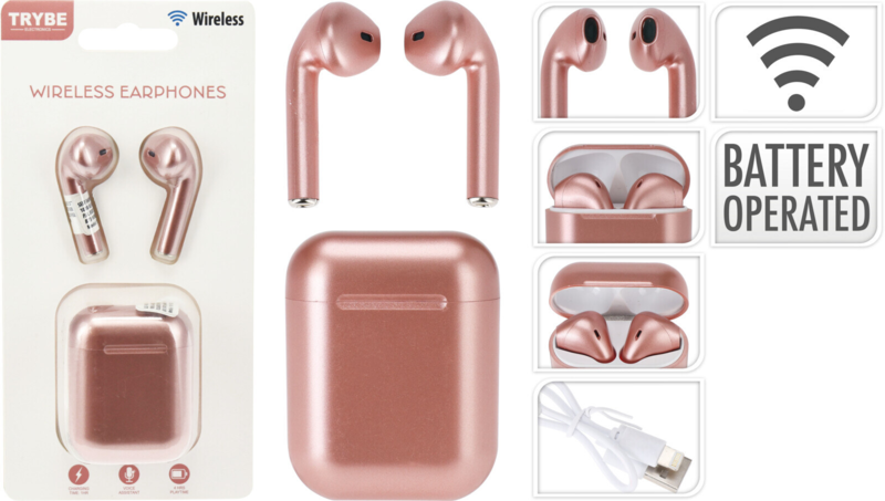 Earpods trådløs - Rosegold