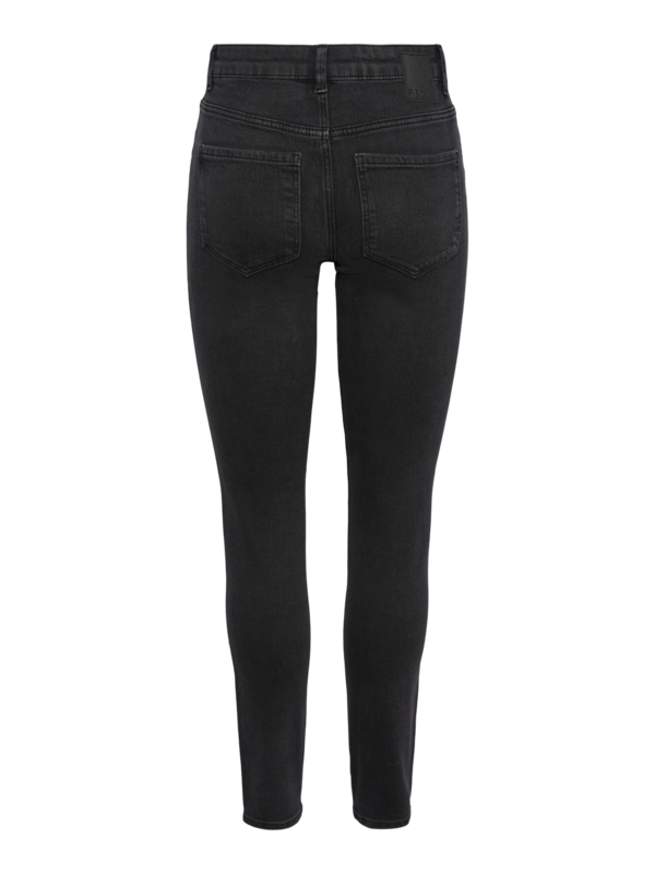 Mørkegrå - dark grey denim - PIECES - jeans - 17141658