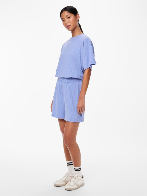 Blå -  hydrangea - PIECES - shorts - 17132908