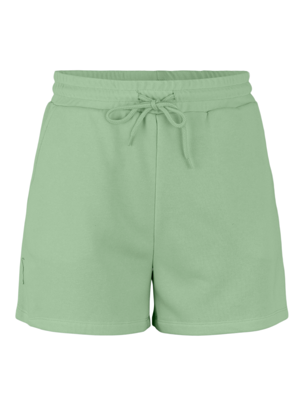 Grøn - quiet green - PIECES - shorts - 17118868