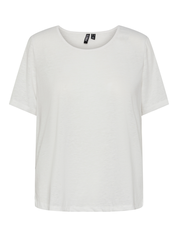 Hvid - bright white - PIECES - tshirt - 17146659