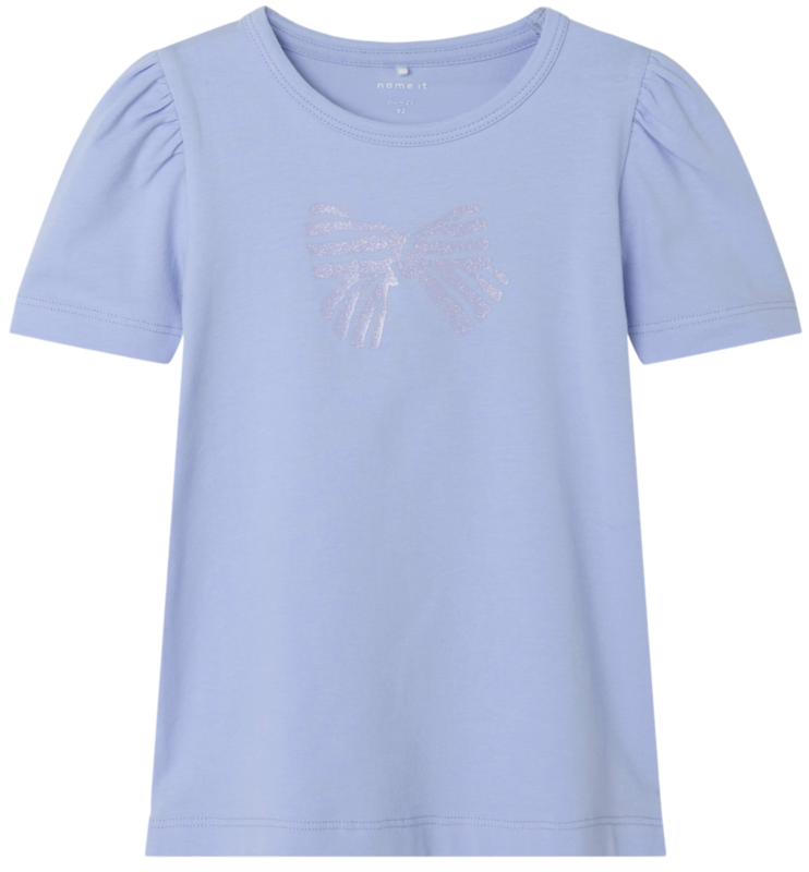 Lilla - Baby lavender - Name it - tshirt - sløjfe - 13237592