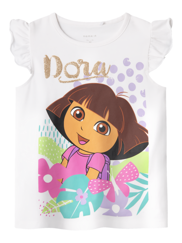 Hvid - bright white - name it - top - dora - 13236900