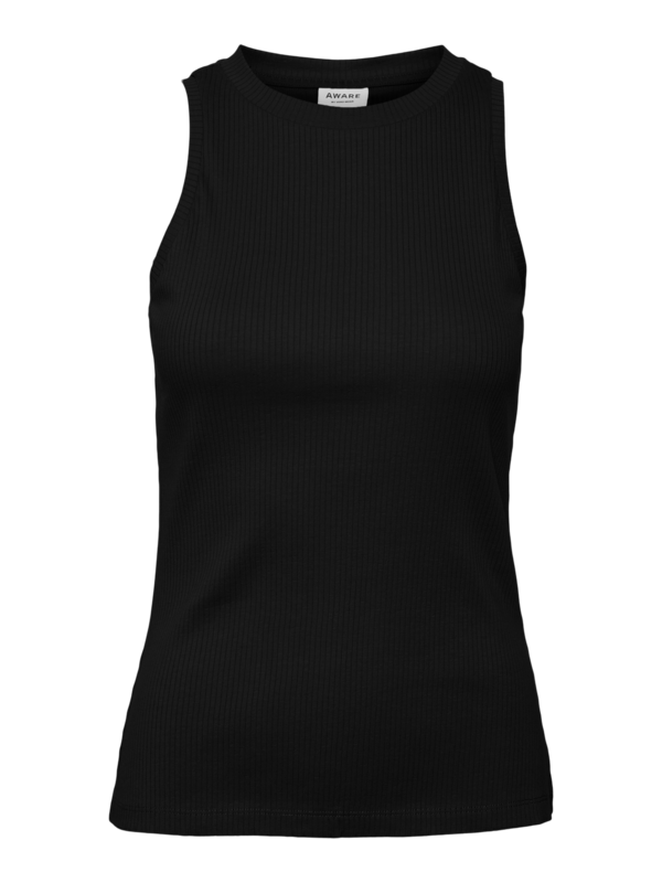 Sort - black - Vero Moda - top - rib - 10275519