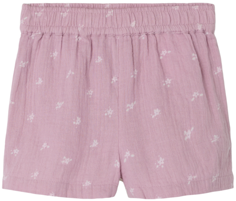 Lyserød - Mauve Shadows - Name it - shorts - blomster - 13237237