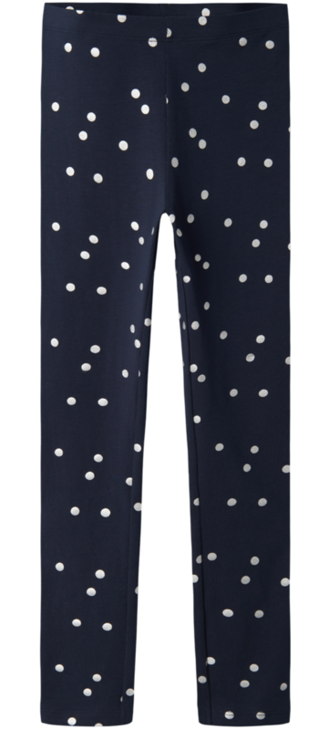 Navy - Dark Sapphire - Name it - leggings - prikker - 13225485