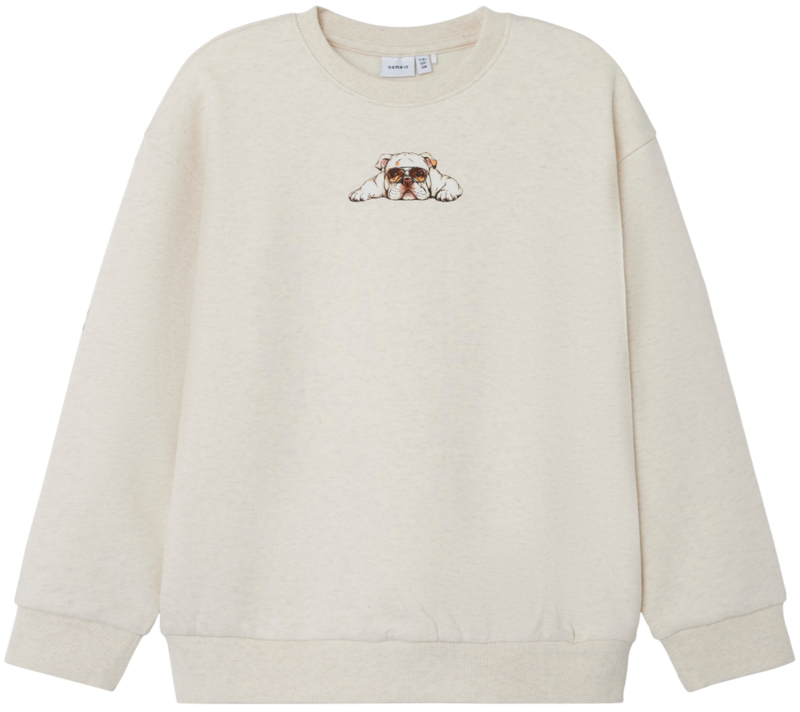 Offwhite - Peyote Melange - Name it - Sweatshirt - bulldog - 13234876