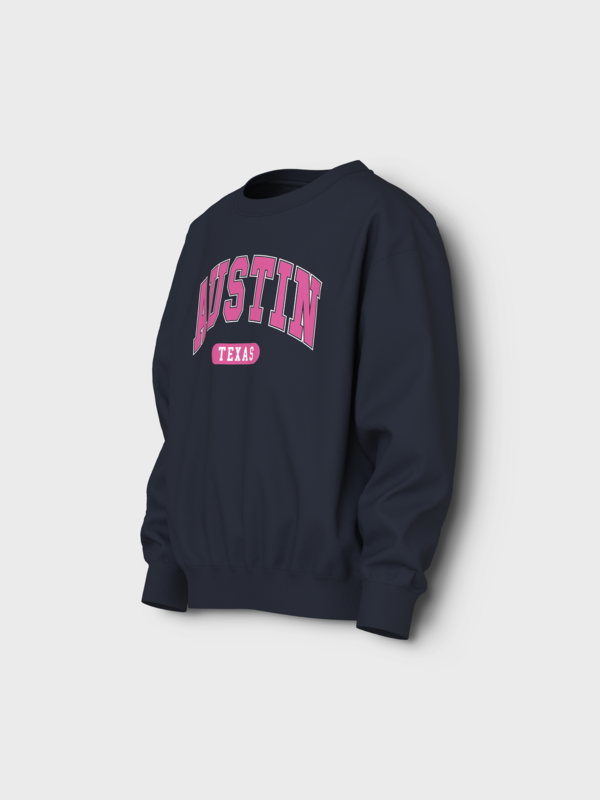 Navy - Dark Sapphire - Name it - Sweatshirt - "Austin" - 13234370