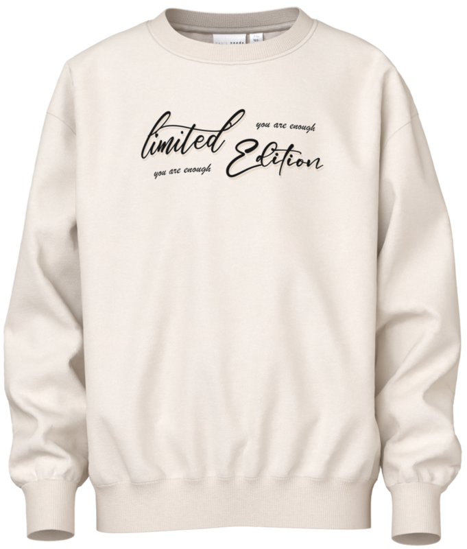 Hvid - Jet Stream - Name it - Sweatshirt - "Limited Edition" - 13234370