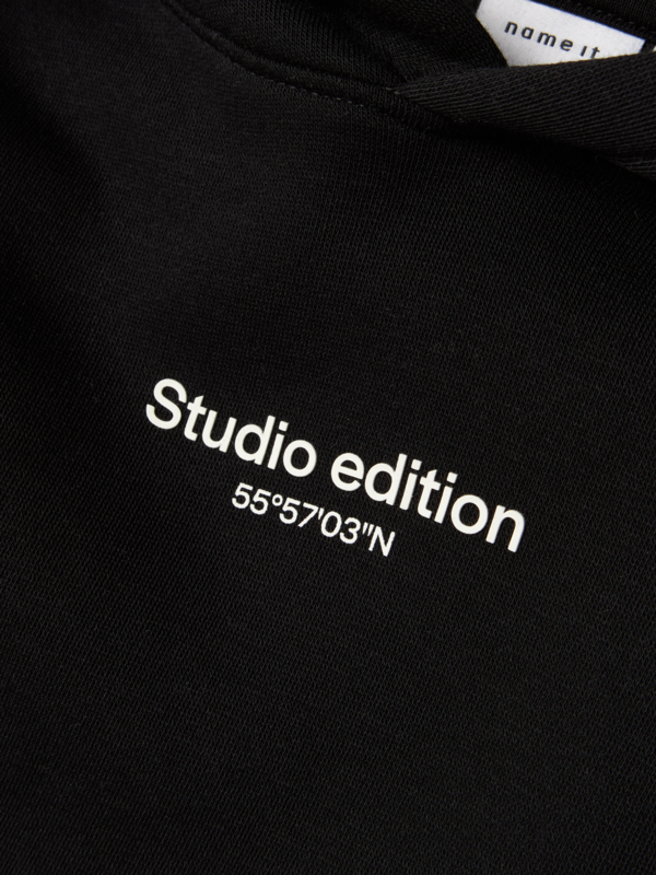 Sort - Black - Name it - Hoodie - Studio Edition - 13235759