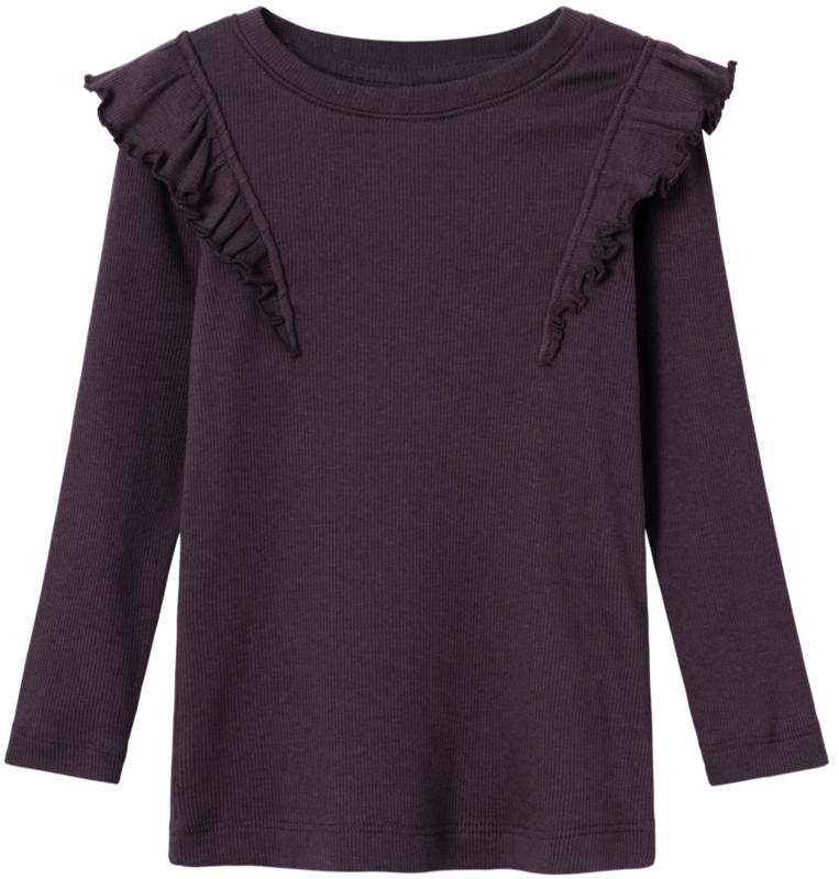 Lilla - Plum Perfect - Name it - langærmet bluse - 13233740