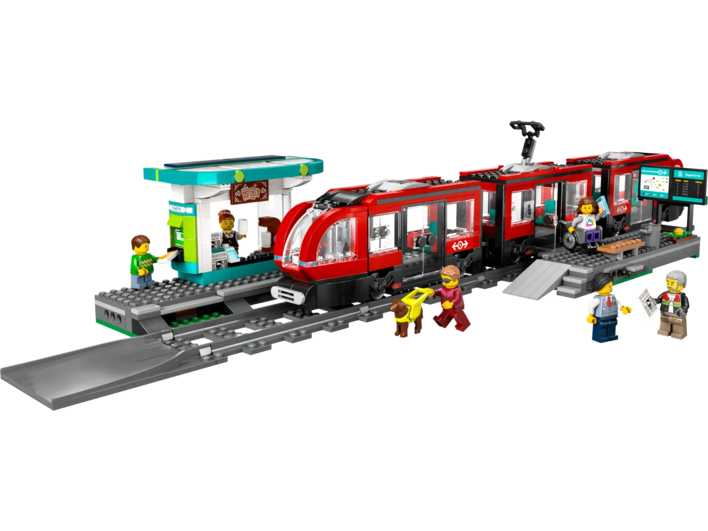 LEGO CITY Letbane og station 60423