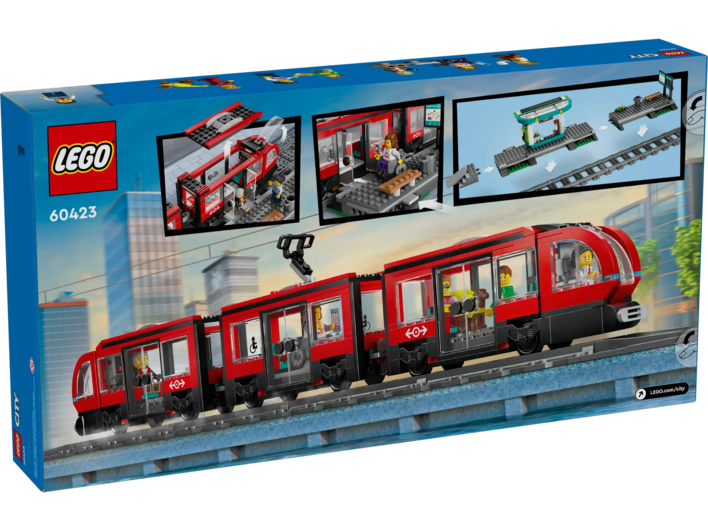 LEGO CITY Letbane og station 60423