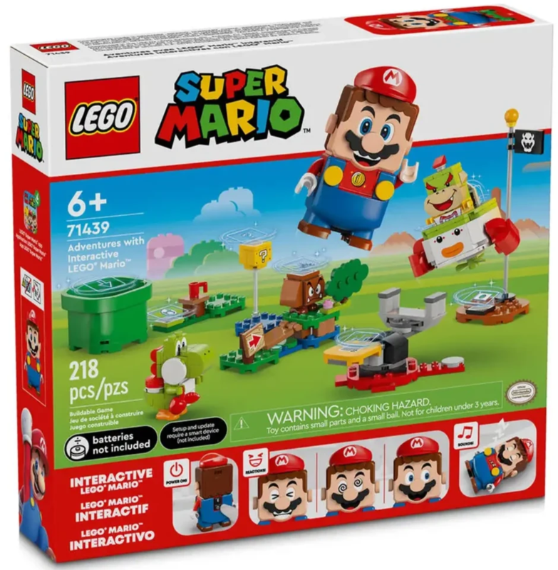 LEGO SUPER MARIO Eventyr med interaktiv LEGO® Mario™ 71439