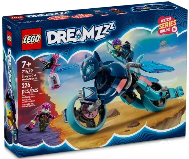 LEGO DREAMZZZ Zoeys kattemotorcykel 71479